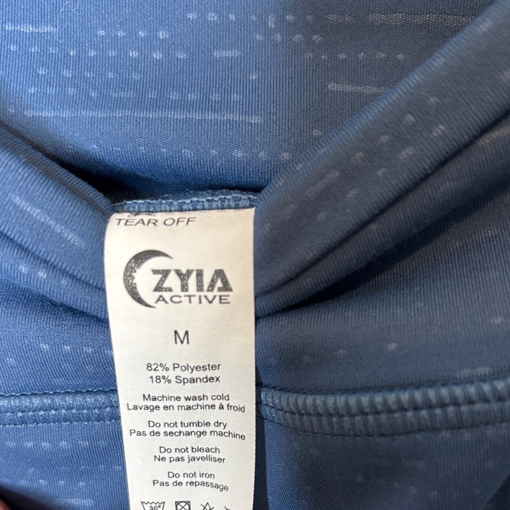 ZYIA size Medium blue Women's joggers - Picture 11 of 11